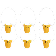 6Pcs Realistic Duck Nose Cosplay Props For Parties Birthdays Halloween