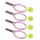 4 Set Mini Racchette Da Tennis E In Per Decorazione 10