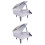 2 3D Cristallo Pianoforte Puzzle Da Te Bianco 5