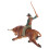 2 Set Corrida Cowboy Statuetta Torero 3