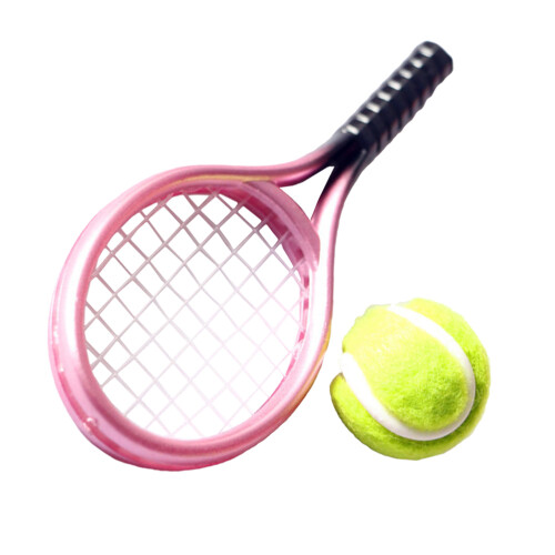 2 Set Mini Racchette Tennis Con Assortito 1
