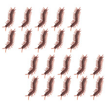 60Pcs Simulated Centipede Toys Plastic Lifelike Models Party Prank
