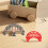 2Pcs Wooden Train Track Bridge With Plastic Craft Toy 3