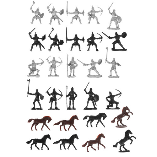 168 Cavalieri Medioevali Figure Mini 1