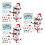 288 Pezzi Kit Natale E In Per 6
