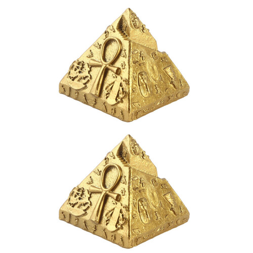 2 Pezzi Decorativo In Oro 2