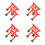 8 Pezzi Statuetta In Miniatura Torii 9