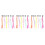18 Pezzi Extension Colorate per con Stelle Fiori 8