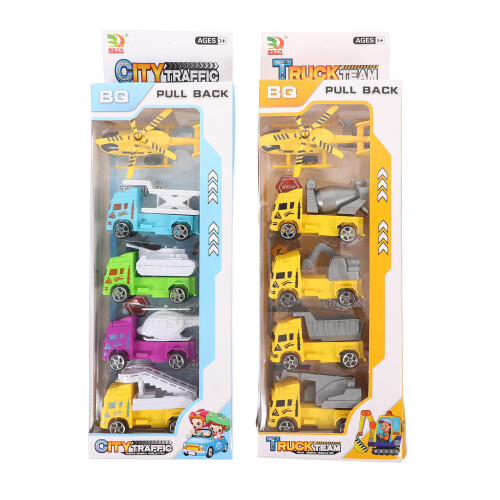 10 Stuks Terugtrekauto Kinderauto Speelgoed Transportmodel