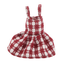 5 Pezzi Vestito Per Natale Con Gonna A E Bretelle