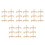 30 Set Kit Da Te Ponte Sospeso: 3D In Legno Per Stem 10