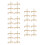 30 Set Kit Da Te Ponte Sospeso: 3D In Legno Per Stem 8