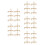 30 Set Kit Da Te Ponte Sospeso: 3D In Legno Per Stem 4
