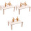 3 Set Kit In Bamboo Con Tavolo Legno Cognitivo 5