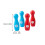 Set Bowling In Legno Educativo Bambini Assortiti 2