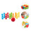 Set Bowling In Legno Educativo Bambini Assortiti 6