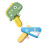 2 Sparacqua Bambini A Forma Animali Giocattoli 6