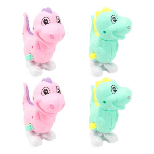4Pz Giocattoli A Molla in Colorati Per Bambini