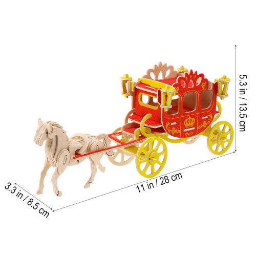 3D Kit Handgemaakte Koninklijke Koets Model 1