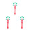 3 Natale Led A Forma Neve Per Feste 10