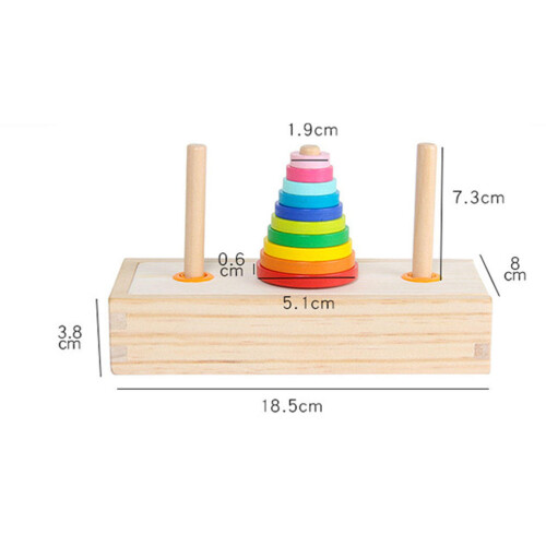 1 Set Stapeltoren Voor Kinderen Maat 1