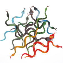 12Pcs Snake Prank Toy Mini Snake For Haunted House Prop