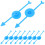 10 Pezzi Game Arrow Spinners Con Ventose Per Giochi Da 6