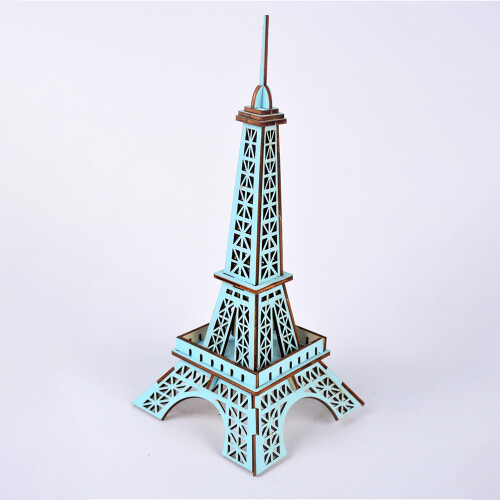 3D Puzzle Torre Eiffel In Legno Educativo Da Tavolo 2