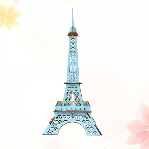 3D Puzzle Torre Eiffel In Legno Educativo Da Tavolo 1