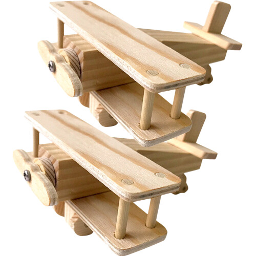 6 Set Puzzle In Legno 3D Educativo Per Bambini