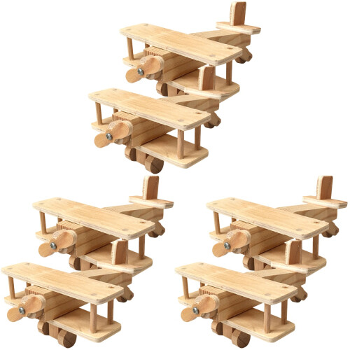 6 Set Puzzle In Legno 3D Educativo Per Bambini 1