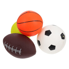 1 Set Opblaasbare Speelgoed Rugby Voetbal Basketbal Voor Kinderen