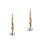 2 Pezzi Rame Saxofono Miniatura Decorazione Strumento Musicale 7
