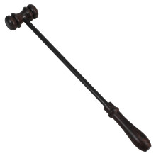 Martelletto Legno Per Bambini Ruolo Avvocato Costume Ufficio