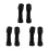 3 Paar : 1/6 Laarzen Voor - En Bjd- 8