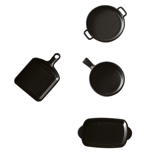 4 Mini Giocattoli Casa Piastra Assortiti 2