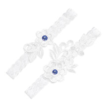 1 Paar Bruids Kant Voerdecoratie Garter Dijring Beenband
