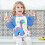 Cartoon Stampa Grembiule Lungo Lavabile Per Bambini ( ) 9