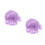 Corta Sintetica Viola Bob A Spikes Per Halloween 5