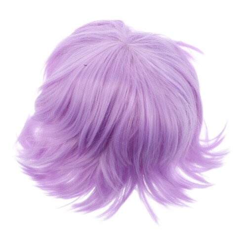 Corta Sintetica Viola Bob A Spikes Per Halloween 1