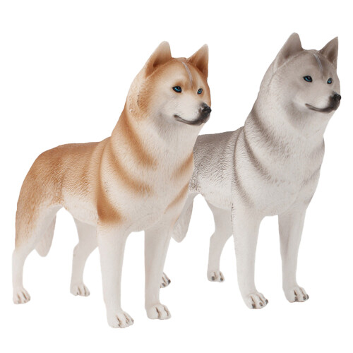 2 Decorazione Da Tavolo A Forma Cane Husky 1