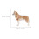 2 Decorazione Da Tavolo A Forma Cane Husky 8
