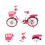1 Pezzo Mini Ciclo Miniatura Decorazione 5