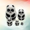 5 Natale In Legno A Forma Panda Per Casa 6