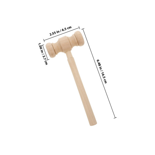 Martello Legno Massiccio Per Bambini Cosplay Halloween 1