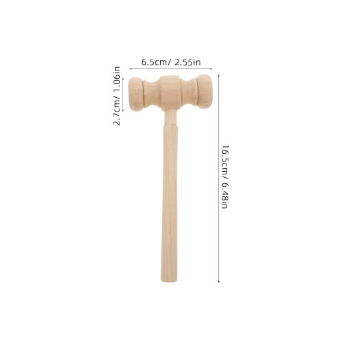 Martello Legno Massiccio Per Bambini Cosplay Halloween 2
