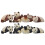 8 Pezzi Panda Da Te Accovacciato Decorativo 1