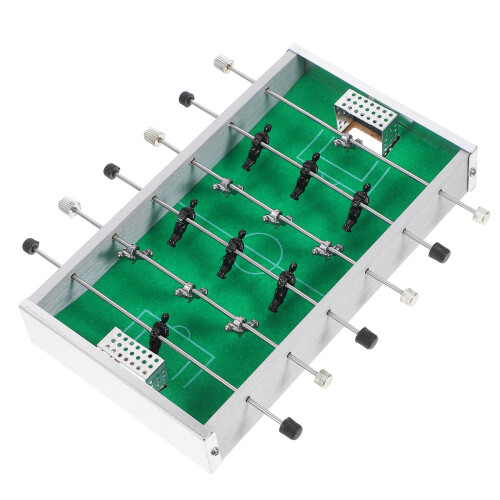 4 Mini Balilla Portatile, Tavolo Calcio per Casa e Divertimento 2
