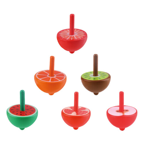 6 Stuks Grappige Kinder Gyro Speelgoed Creatieve Spinnetjes