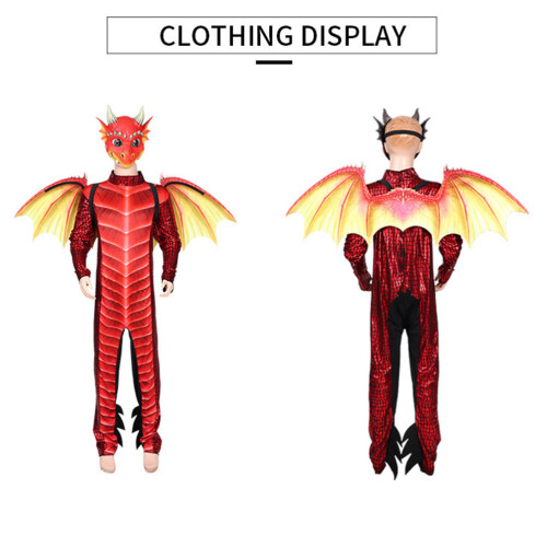 Dragone In Tessuto Non Tessuto Per Cosplay Bambini 1